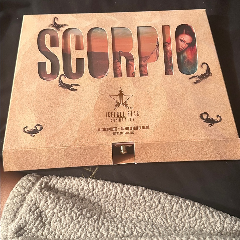 Jeffree Star Scorpio Palette with Bold Design